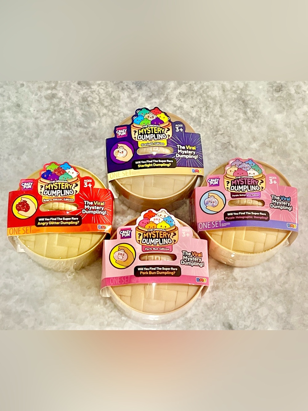 RMS The Original Mystery Dumpling ULTIMATE Bundle Set of 4 Dumplings